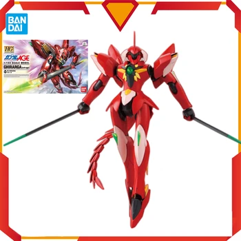 Original Bandai Anime Gundam HG 23 anos de IDADE 1/144 XVT-ZGC Ghirarga Gundam Modelo Montado Brinquedo Figura Presente de Aniversário