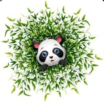 Panda Cabeça Retrato Transparente Padrão Claro de Carimbos Para DIY Scrapbooking/cartões/Natal das Crianças Divertido DecorationLace