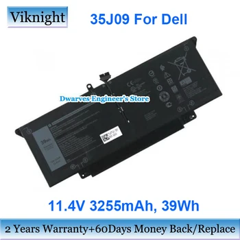 Substituição 35J09 11.4 V 3255mAh Laptop Bateria Para Dell 7YX5Y YJ9RP 39Wh da Bateria do Caderno do